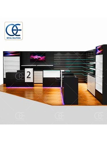 Retail Cigarette Shop Design
